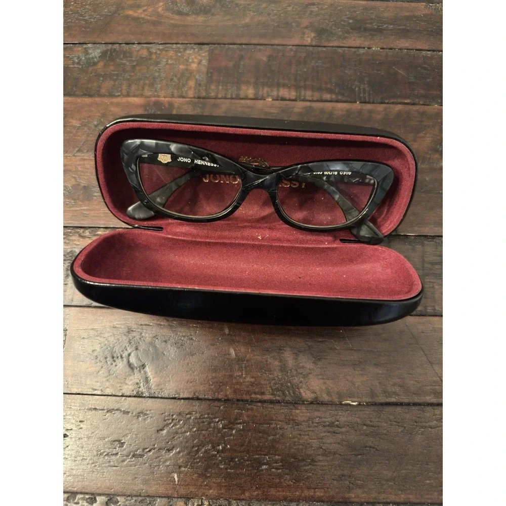 Authentic Hand Made Jono Hennessy 8193 C300 Black 50/18 Frames Australia